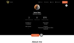 Completed Contractor Profile.
