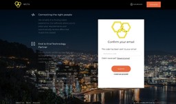 Employer Sign Up Screen - Verify Email Address