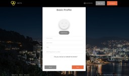 Employer Sign Up Screen - Basic Contact Details