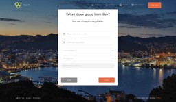 Contractor Sign up Screen - Set your  Preferences