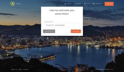 Contractor Sign Up Screen - Upload a CV