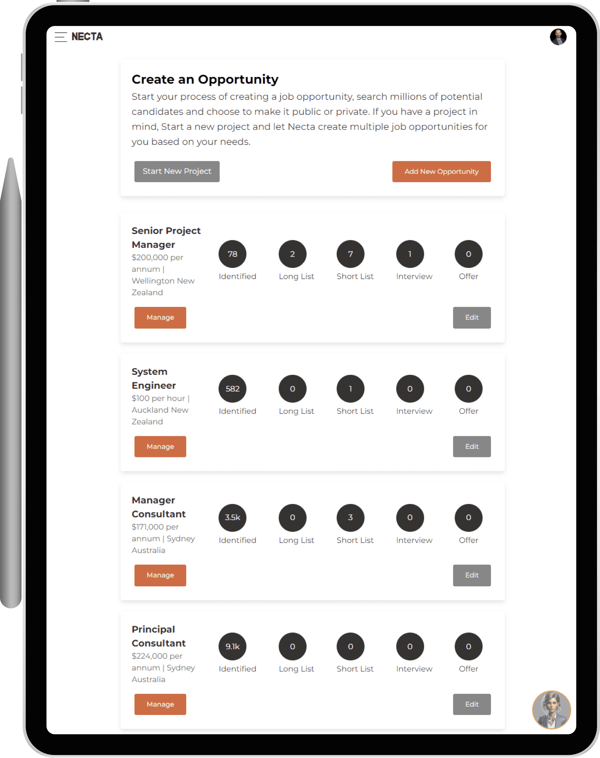 My Job Dashboard